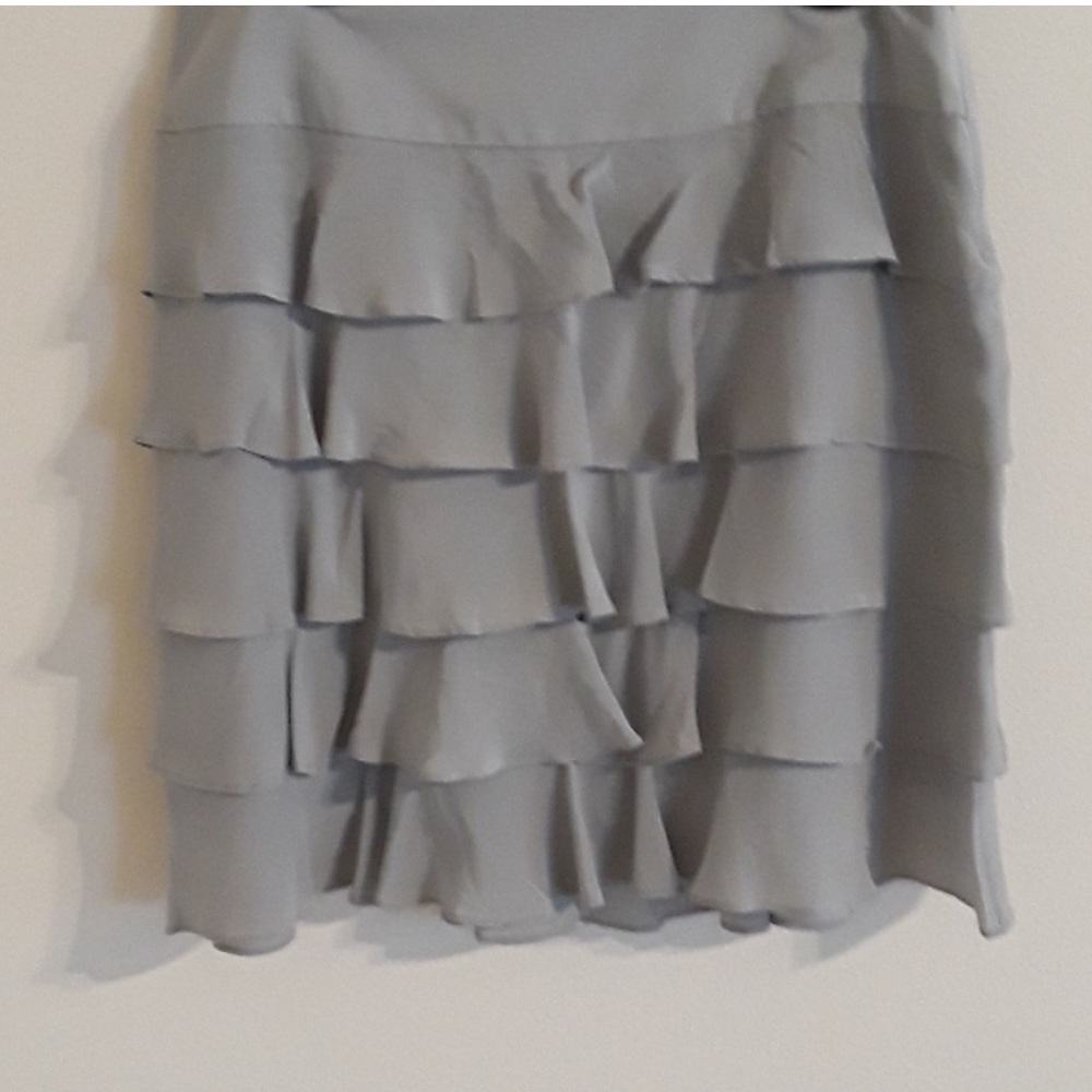NWT Talbots Silk Tiered Ruffle Skirt - Picture 2 of 7
